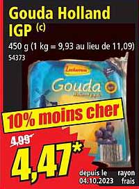 gouda holland igp