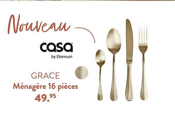 Grace Ménagère 16 Pièces