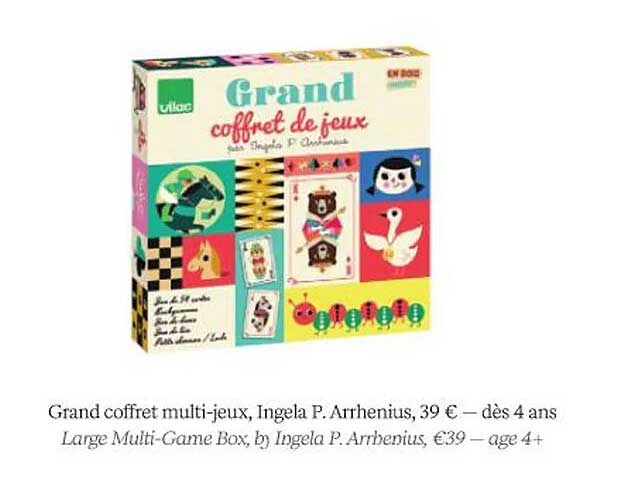 grand coffret multi-jeux, ingela p.arrhenius
