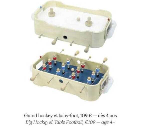 grand hockey et baby-foot