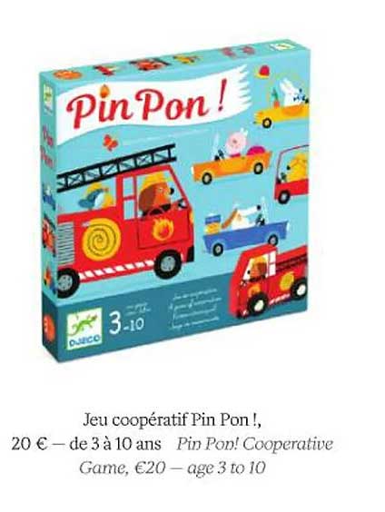 jeu coopératif pin pon !