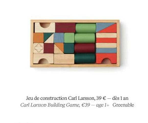 jeu de construction carl larsson