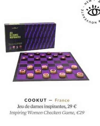 jeu de dames inspirantes - cookut