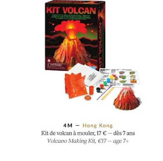 kit de volcan à mouler - 4 m