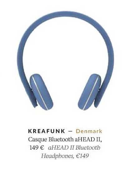kreafunk casque bluetooth ahead II