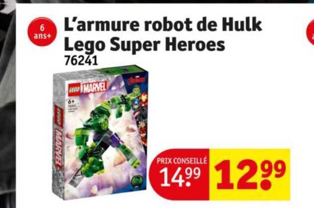 l'armure robot de hulk lego super heroes