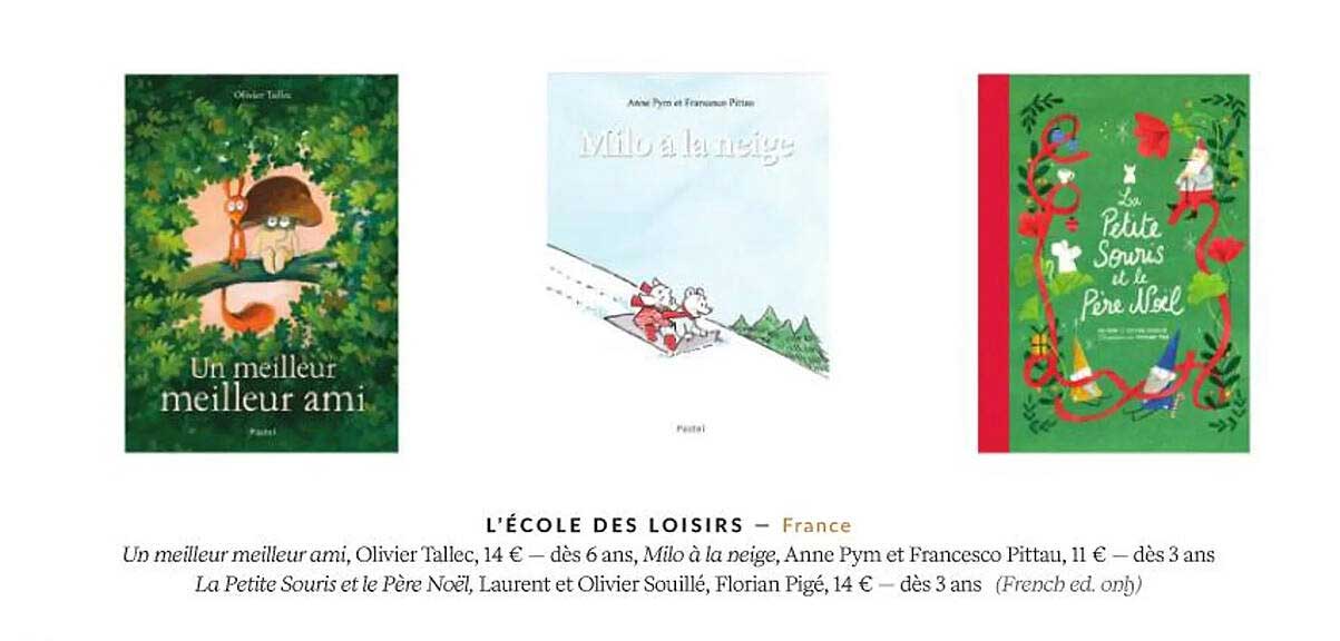 l'école des loisirs un meilleur meilleur ami, olivier tallec