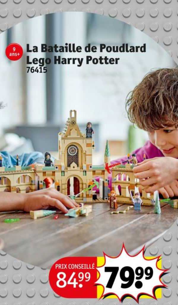 la bataille de poudlard lego harry potter