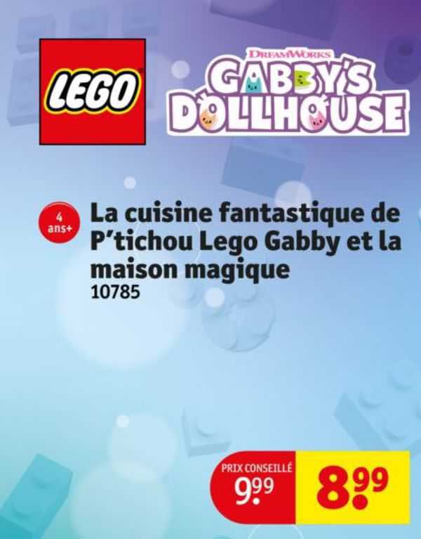 la cuisine fantastique de p'tichou lego gabby et la maison magique