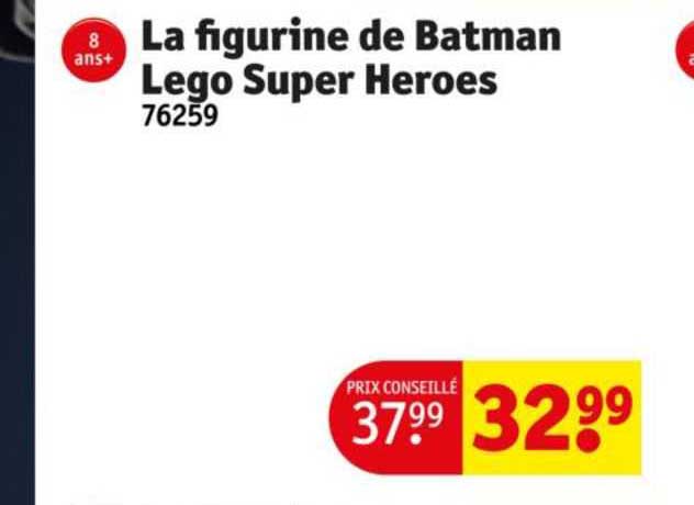 la figurine de batman lego super heroes 76259
