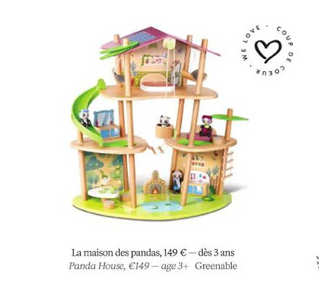 la maison des pandas