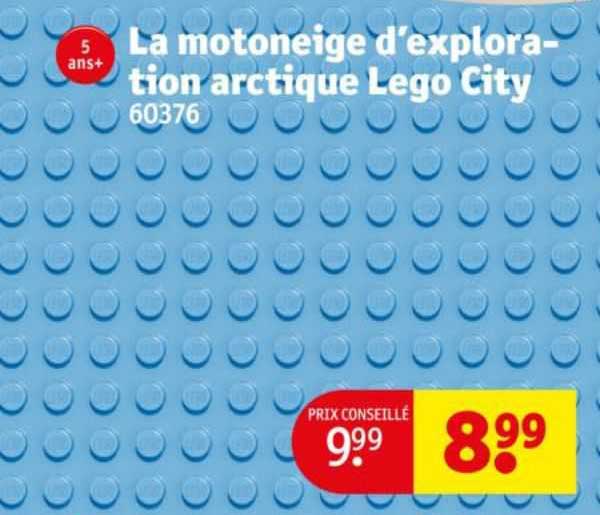 La Motoneige D'exploration Arctique Lego City