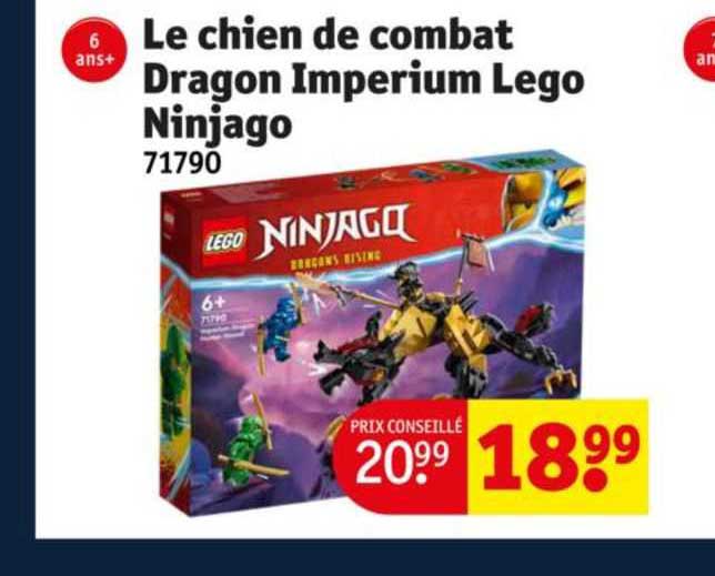 Le Chien De Combat Dragon Imperium Lego Ninjago 71790