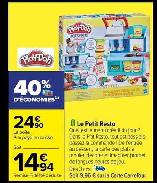 le petit resto play-Doh