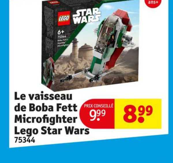 le vaisseau de boba fett microfighter lego star wars