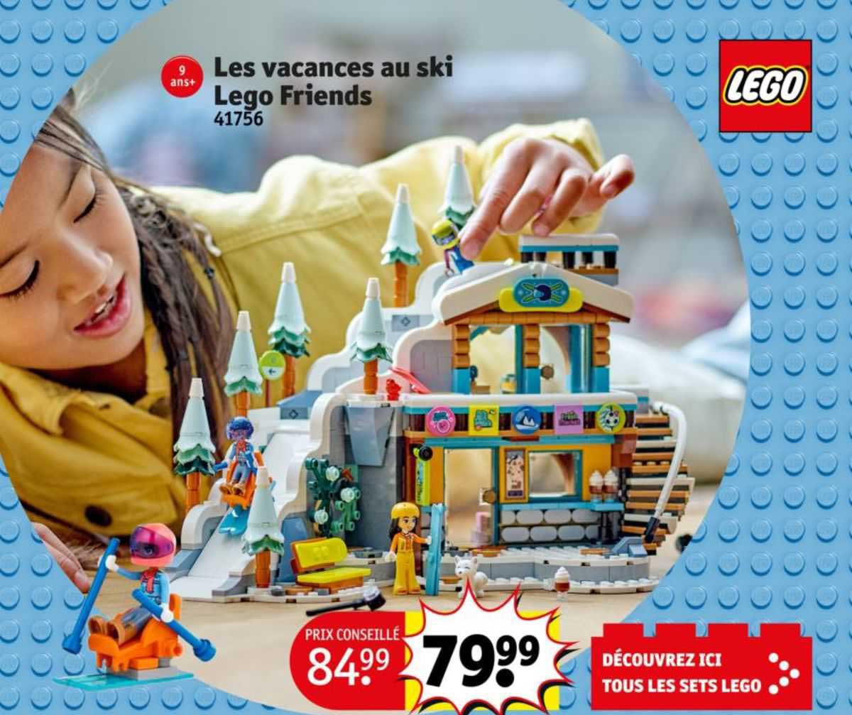les vacances au ski lego friends