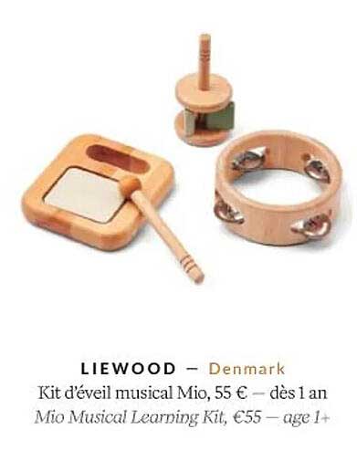 liewood kit d'éveil musical mio