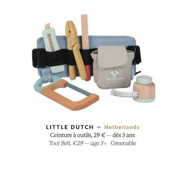 little dutch ceinture à outils