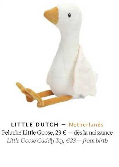 little dutch peluche little goose