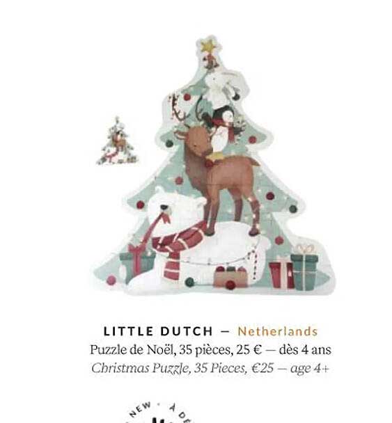 little dutch puzzle de noël