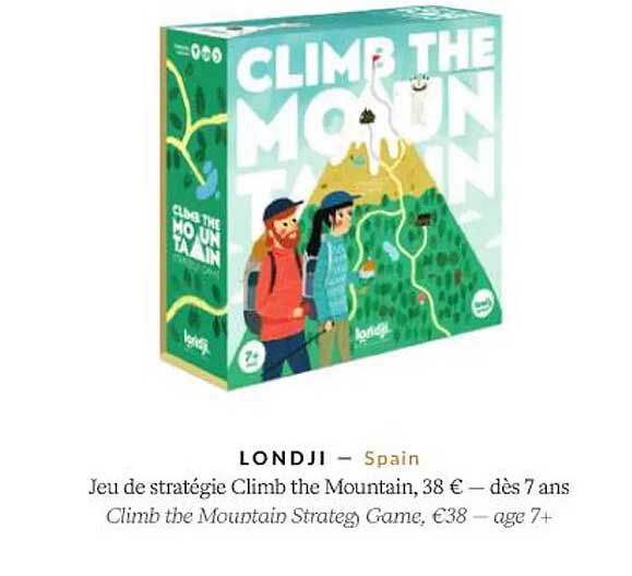 londji - jeu de stratégie climb the mountain