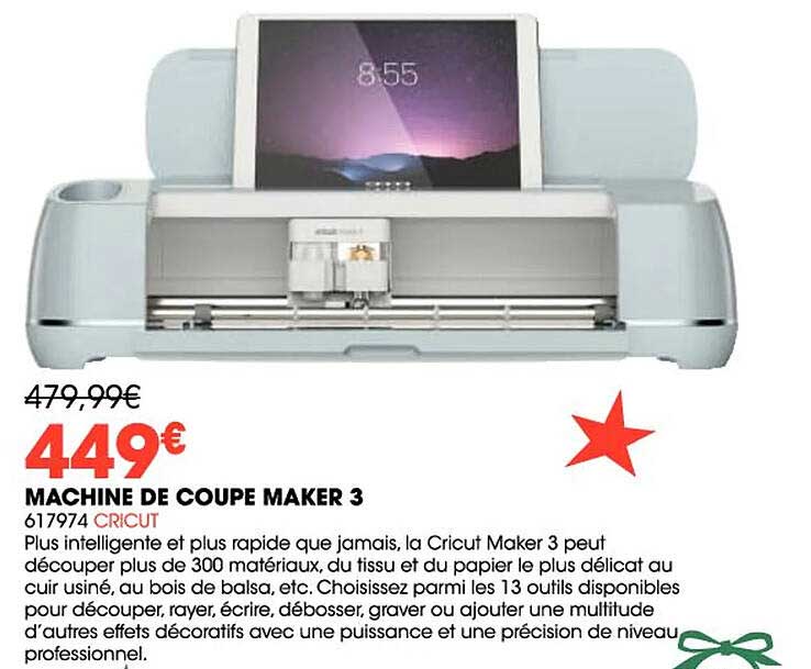 machine de coupe maker 3