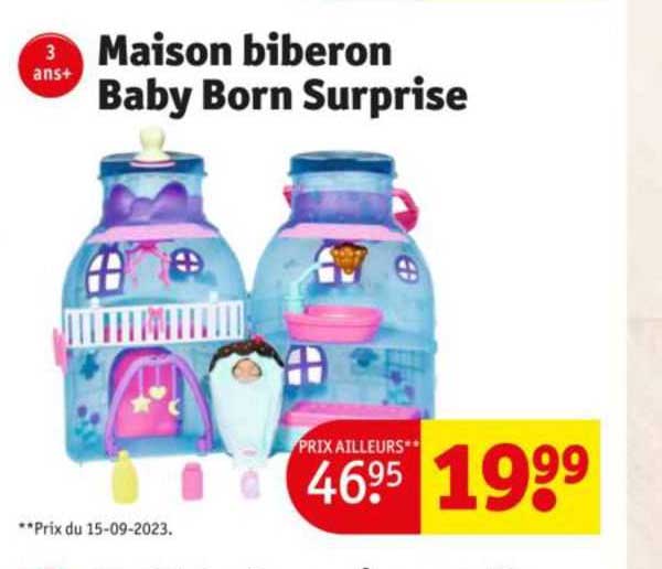 maison biberon baby born surprise