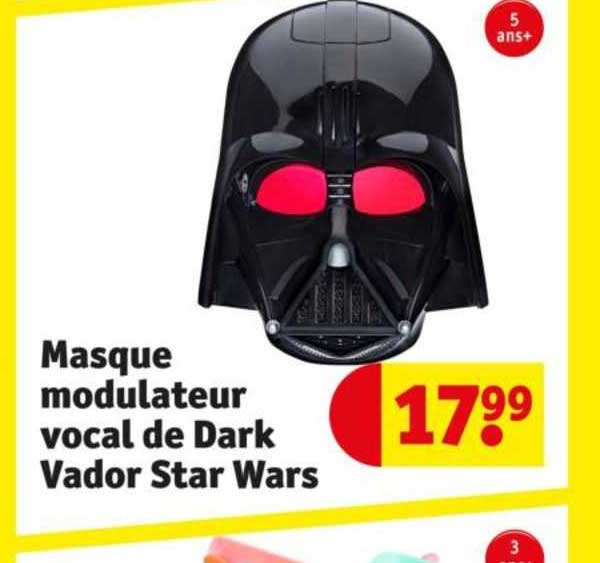 masque modulateur vocal de dark vador star wars