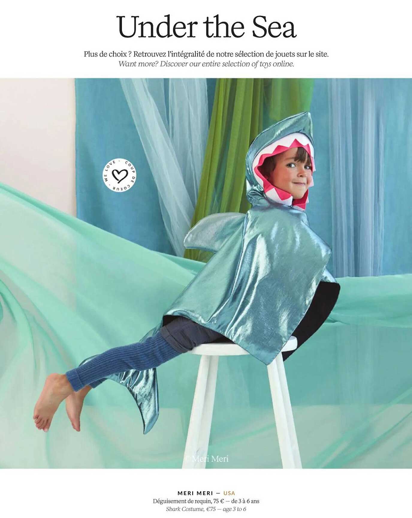 Meri Meri Déguisement De Requin