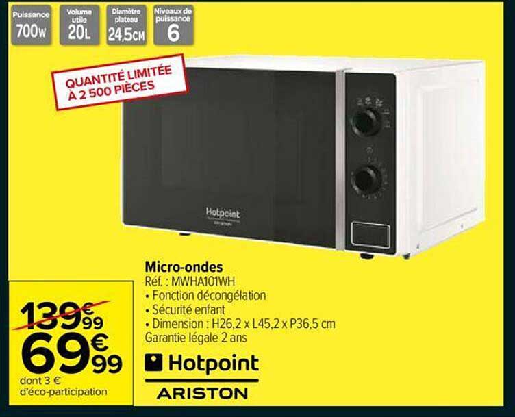 micro-ondes hotpoint ariston