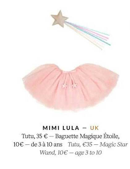 mimi lula tut, baguette magique étoile