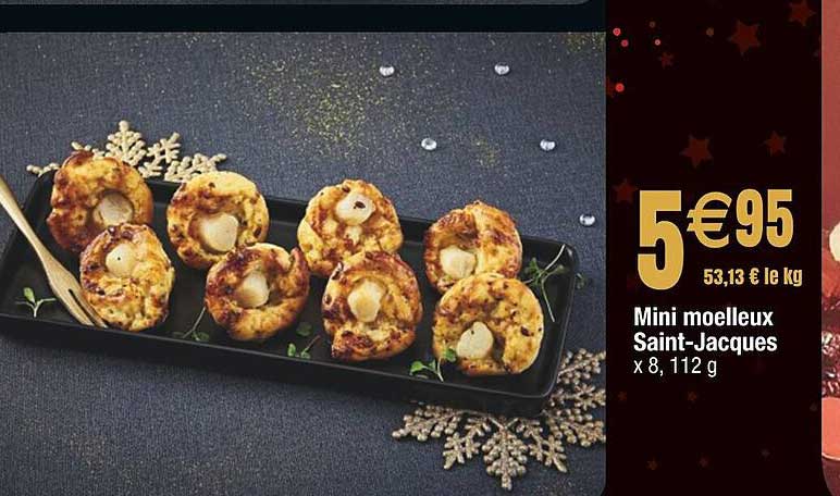 mini moelleux saint-jacques