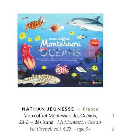 nathan jeunesse mon coffret montessori des océans