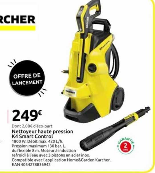 nettoyeur haute pression k4 smart control kärcher