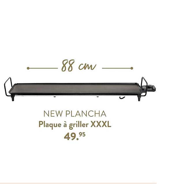new plancha plaque à griller XXXL