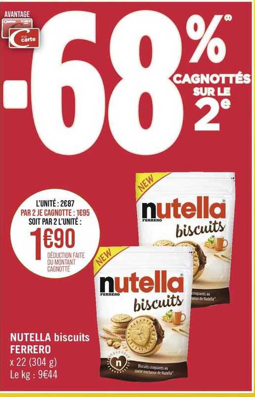 Nutella Biscuits Ferrero