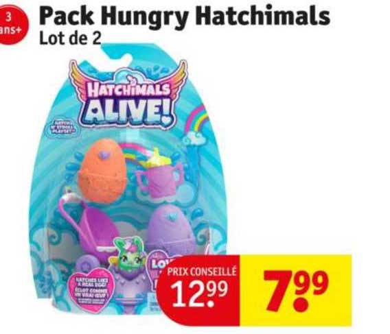 Pack Hungry Hatchimals Lot De 2