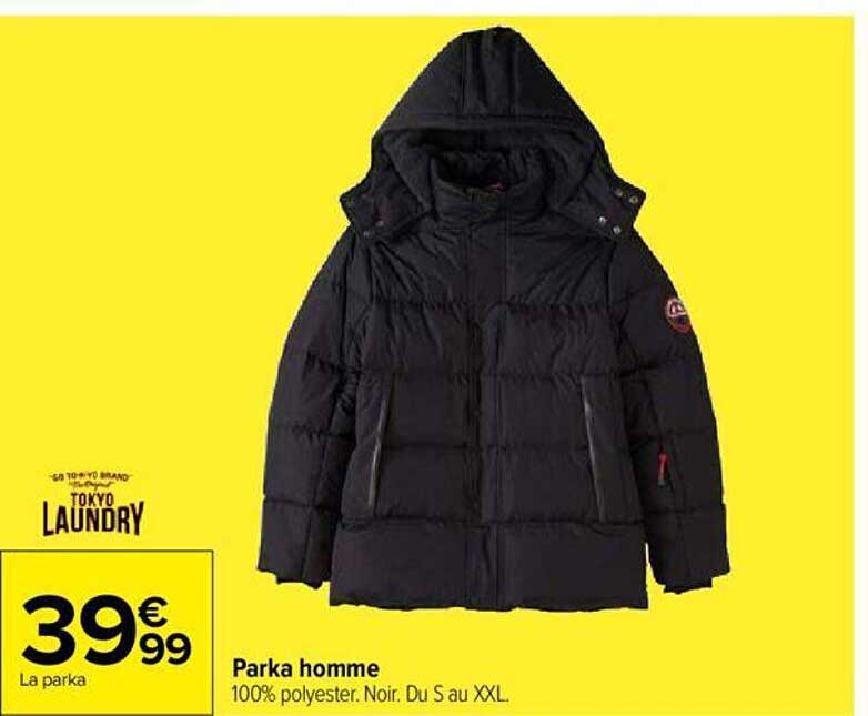 parka homme tokyo laundry