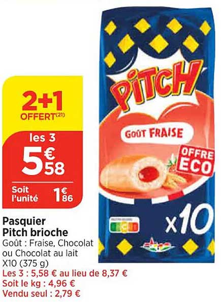 Pasquier Pitch Brioche