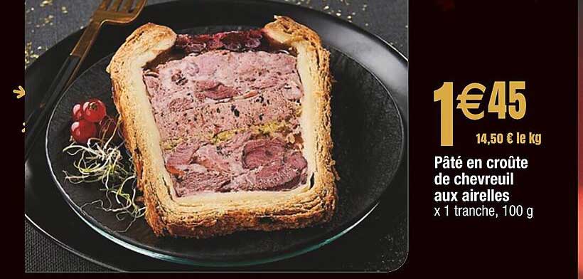 Pâté En Croûte De Chevreuil Aux Airelles