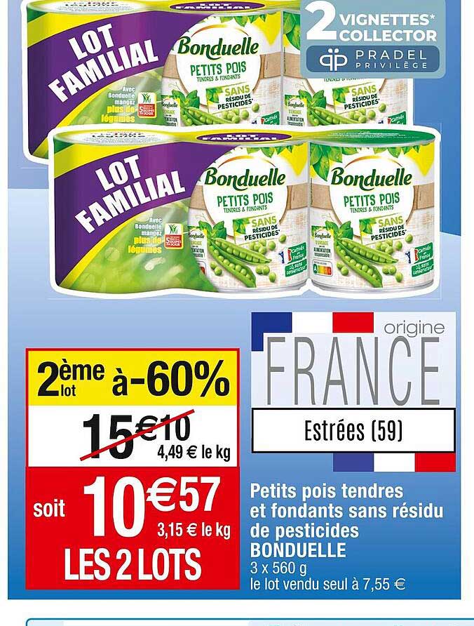 petits pois tendres et fondants sans résidu de pesticides bonduelle