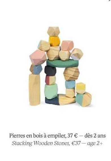 Pierres En Bois à Empiler