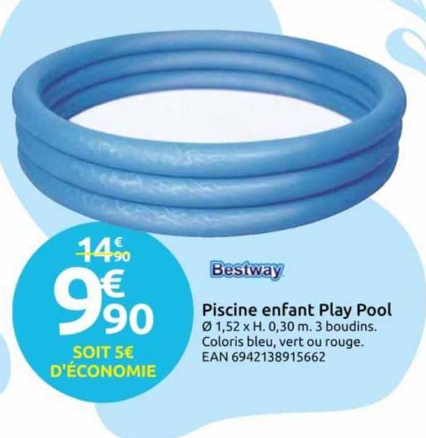 piscine enfant play pool bestway