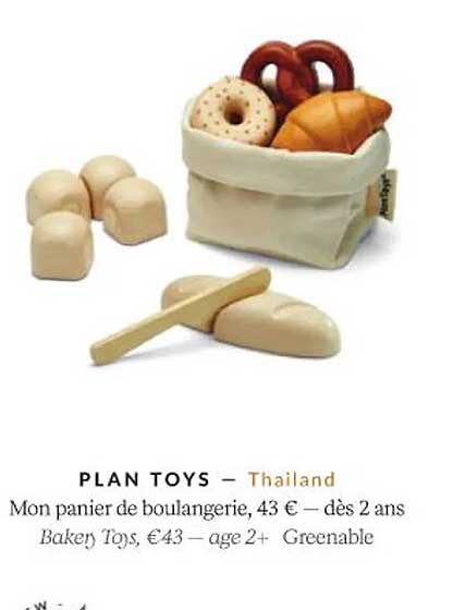Plan Toys Mon Panier De Boulangerie
