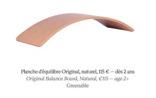 planche d'équilibre original, naturel