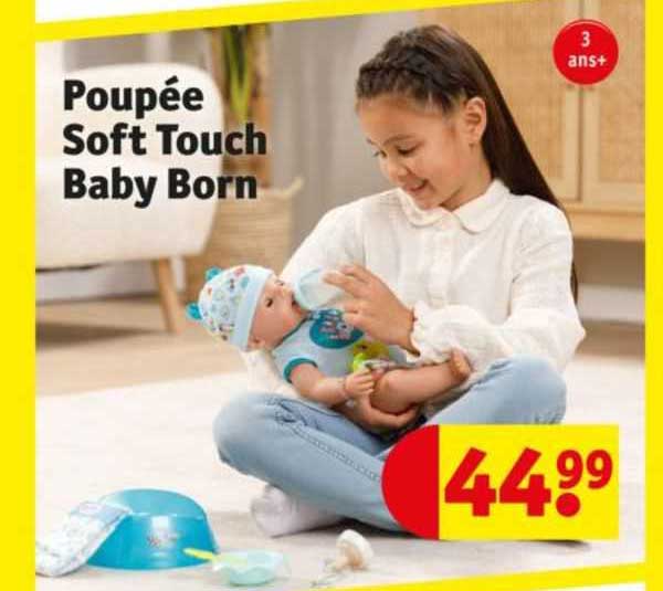 Poupée Soft Touch Baby Born