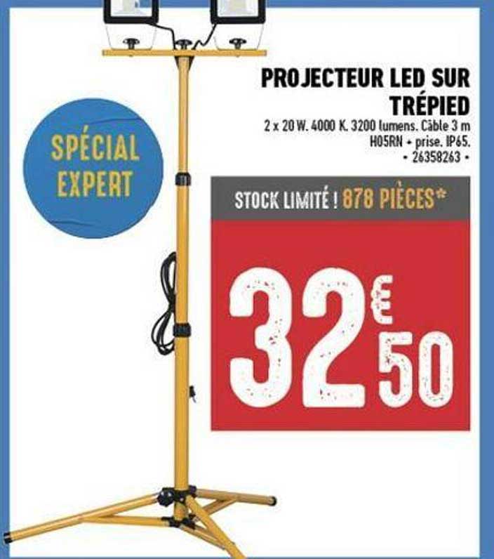 Projecteur Led Sur Trépied