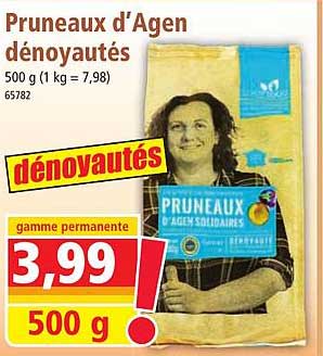 pruneaux d'agen dénoyautés