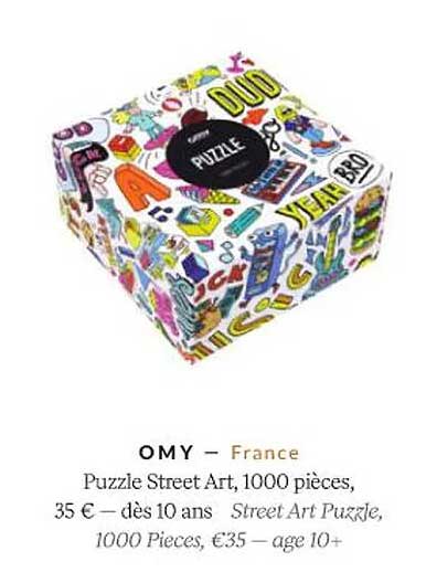 puzzle street art omy - france