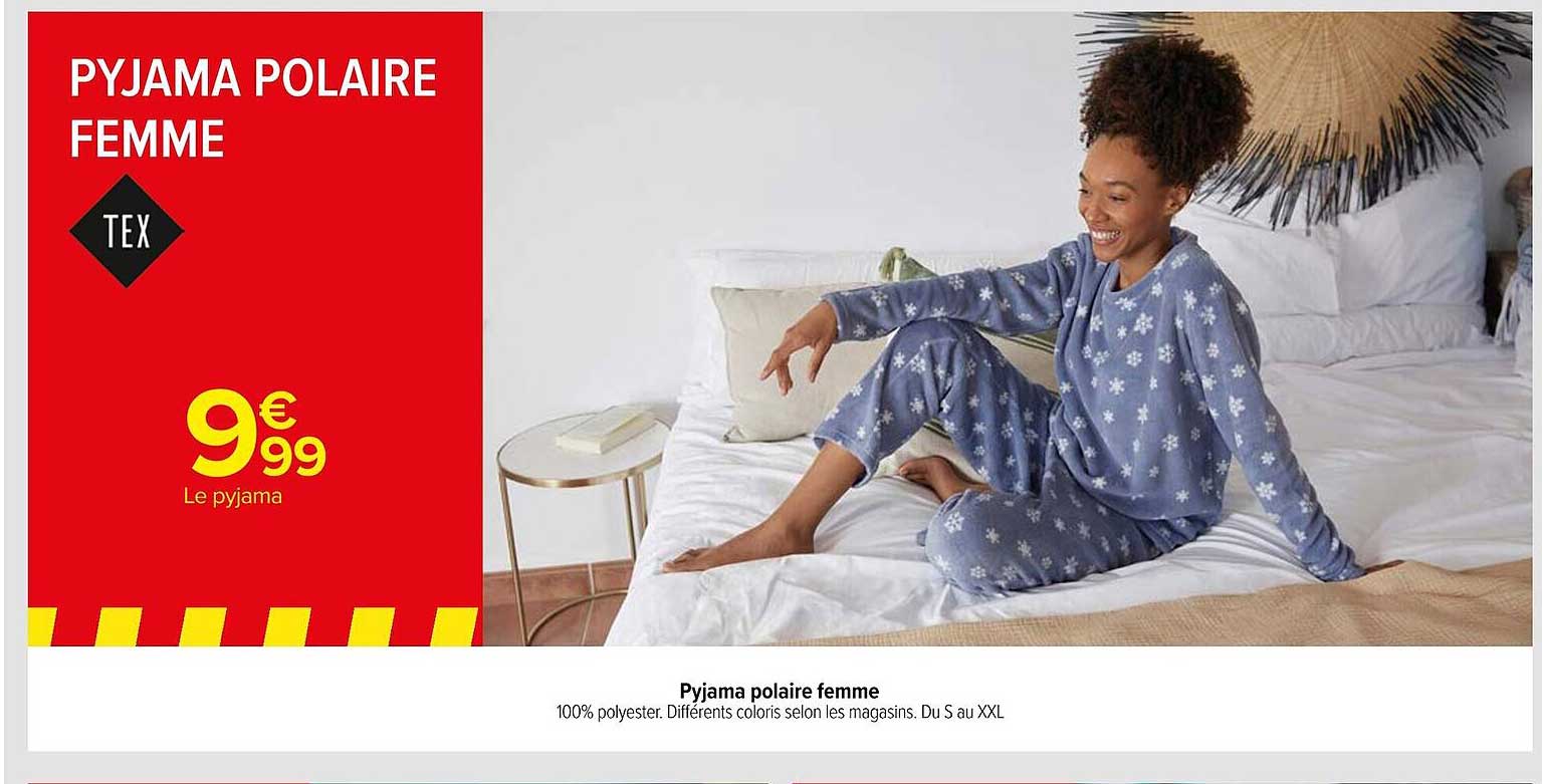 Pyjama Polaire Femme
